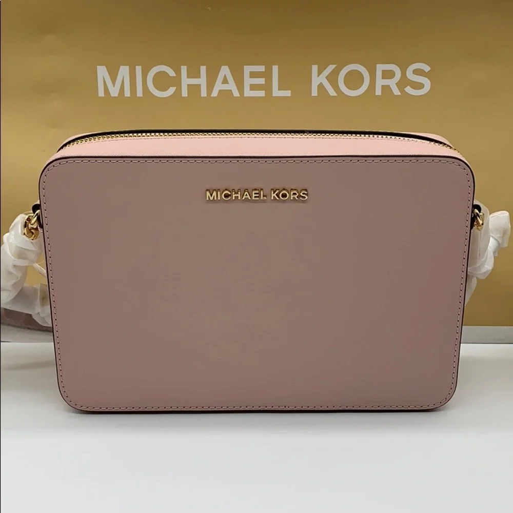 Michael Kors Jet Set Item LG EW CROSSBODY BLOSSOM - Picture 13 of 16